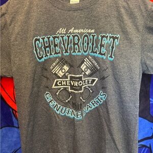 Gildan Gray Chevrolet Graphic Tee